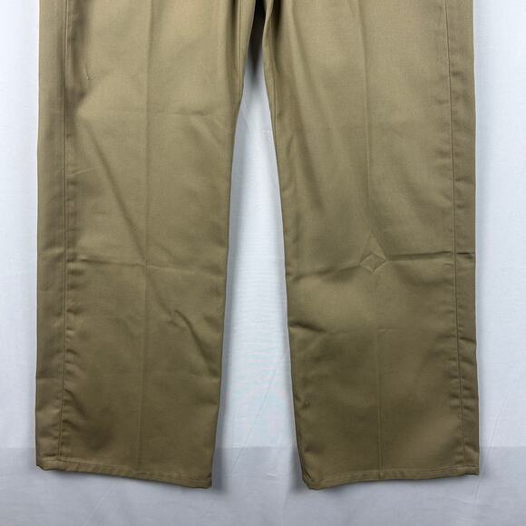 Re/Done Khaki Super Wide Trouser Pant 32" Inseam 436-20WSWTROU Women's Size 27 - Picture 3 of 11